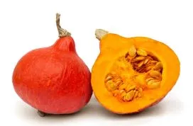 Squash - Japanese Red Kuri, "Orange Hokkaido" Hubbard